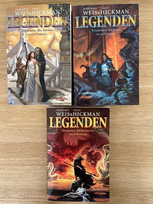Weis & Hickman  - Dragonlance Legenden trilogie, Boeken, Fantasy, Gelezen, Ophalen