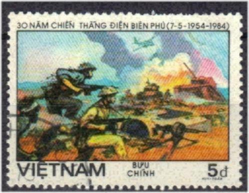 Vietnam 1984 - Yvert 497 - Dien Bien Phu (ST), Postzegels en Munten, Postzegels | Azië, Gestempeld, Verzenden