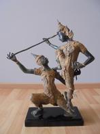 Antiek Boeddha Brons beeld verguld Thailand, Antiek en Kunst, Ophalen of Verzenden