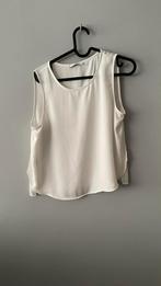 MANGO TOP crèmewit S, Kleding | Dames, Topjes, Mango, Wit, Ophalen of Verzenden, Zo goed als nieuw