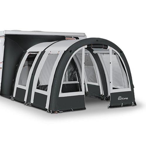 Vrijstaande opblaasbare campertent, Caravans en Kamperen, Voortenten en Luifels, Zo goed als nieuw, Ophalen