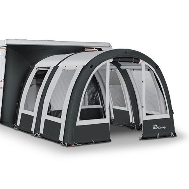 Vrijstaande opblaasbare campertent, Caravans en Kamperen, Voortenten en Luifels, Zo goed als nieuw, Ophalen