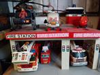 speelgoed - brandweerkazerne playmobil, Ophalen, Zo goed als nieuw, Complete set