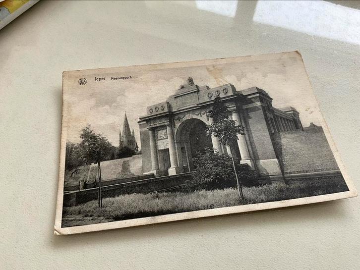 Oude postkaart Ieper Meenenpoort, Verzamelen, Postkaarten | België, Ophalen of Verzenden