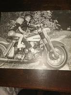 Harley Davidson foto, Collections, Marques automobiles, Motos & Formules 1, Enlèvement, Utilisé