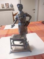 tinnen beeldje oude ambachten, Verzamelen, Ophalen of Verzenden, Zo goed als nieuw
