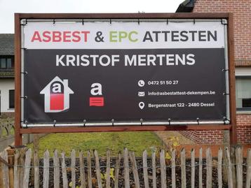 Asbest - EPC - privé riolerings keuringen (attesten).