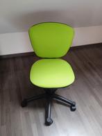 Bureaustoel kind, Huis en Inrichting, Ophalen, Zo goed als nieuw, Groen, Bureaustoel