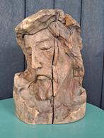 Houten beeld Jezus, Antiek en Kunst, Kunst | Beelden en Houtsnijwerken, Ophalen of Verzenden