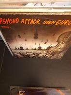 lp - various - psycho attack over europe, Cd's en Dvd's, Vinyl | Rock, Ophalen of Verzenden, Gebruikt, 12 inch, Overige genres