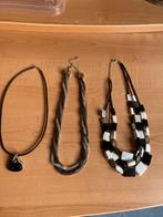 Collier, 3 pièces, Enlèvement ou Envoi, Noir