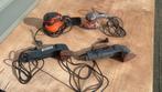 Lot werkende schuurmachines, Doe-het-zelf en Bouw, Ophalen, Zo goed als nieuw