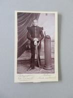 militaire foto CDV  1890 - 1914 Ch. Everaerts Mechelen, Verzamelen, Verzenden, Overige soorten, Foto of Poster