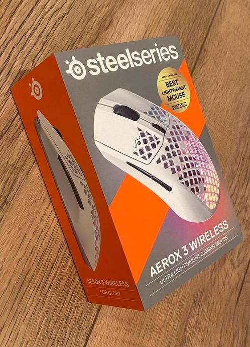 Steelseries Aerox 3 Wireless - Nieuw!, Informatique & Logiciels, Souris, Neuf, Souris, Sans fil, Ergonomique, Souris de gaming