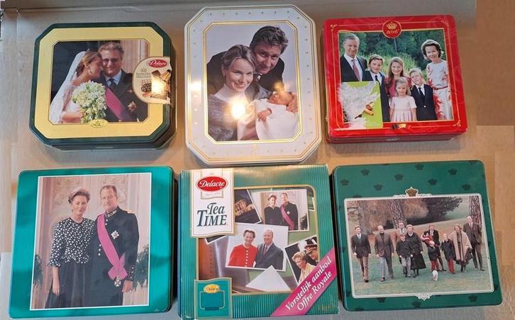 blikken van Koningshuis, Verzamelen, Blikken, Zo goed als nieuw, Koek(jes), Ophalen of Verzenden