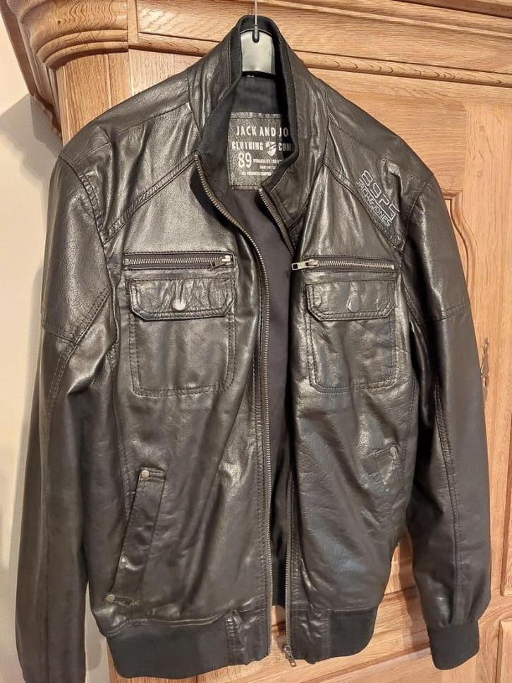 Veste homme, Kleding | Heren, Jassen | Winter, Zo goed als nieuw, Maat 52/54 (L), Zwart, Ophalen