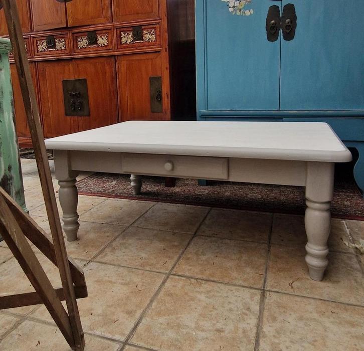 Landelijke salontafel, Huis en Inrichting, Tafels | Salontafels, Ophalen of Verzenden