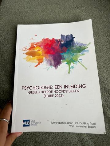Gina Rossi - Psychologie, een inleiding, 2e custom editie beschikbaar voor biedingen