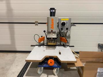 Blum minipress P scharnier en rijbooring machine als nieuw, Enlèvement, Comme neuf