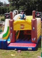 springkasteel met glijbaan piraat, Kinderen en Baby's, Speelgoed | Buiten | Springkussens, Ophalen, Gebruikt