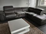 Gratis leren zetel, Huis en Inrichting, Zetels | Complete zithoeken, Ophalen, Gebruikt