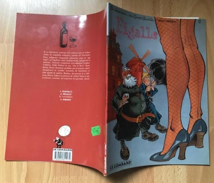 GOVERT SUURBIER 2 PIGALLE YANN VERRON PARIJS ROBBEDOES LATIJ, Boeken, Stripverhalen, Zo goed als nieuw, Eén stripboek, Ophalen of Verzenden