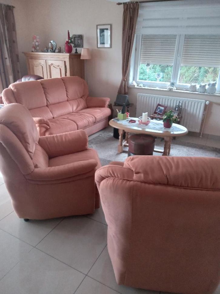 Salon, Maison & Meubles, Canapés | Coins salons complets, Comme neuf, Tissus, Autres matériaux, Enlèvement