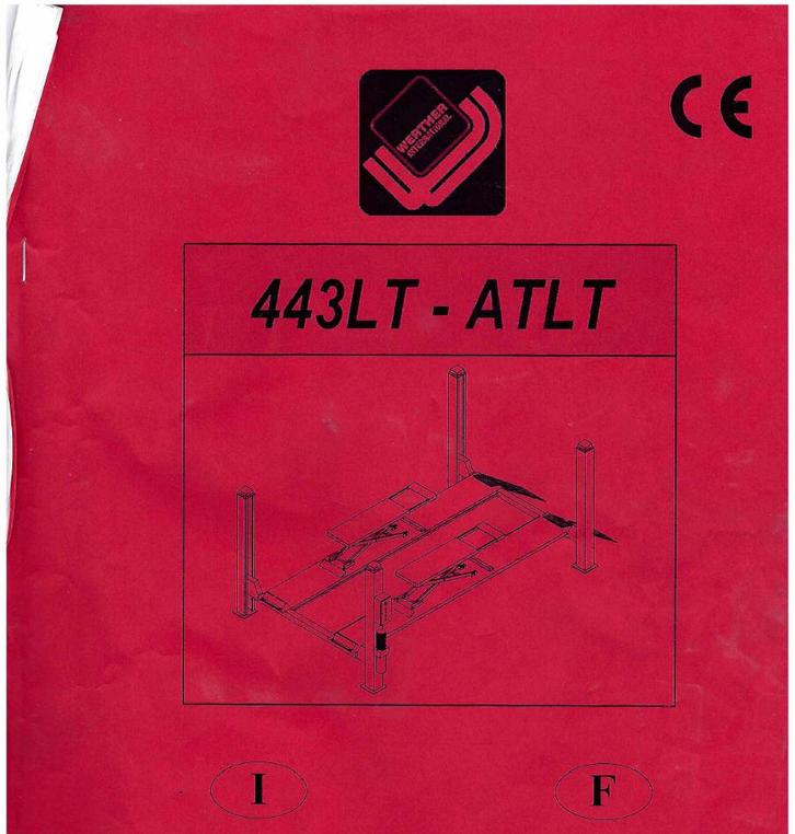 Pont élévateur 4 colonnes - 4 TONNES - Werther International, Autos : Divers, Garages