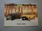 Brochure Land Rover Range Rover, Boeken, Verzenden