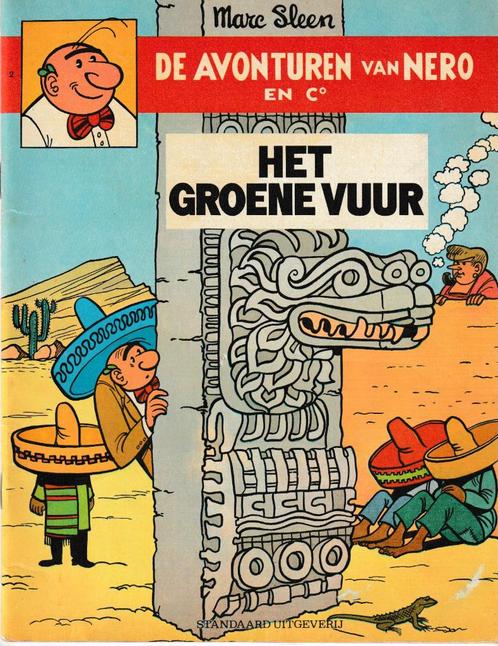 Strip - De avonturen van Nero nr. 2 - het groene vuur., Boeken, Stripverhalen, Ophalen of Verzenden