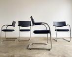4 chaises de salle à manger Vitra Visavis d'Antonio Citterio, Maison & Meubles, Comme neuf, Enlèvement, Modern design, Tissus