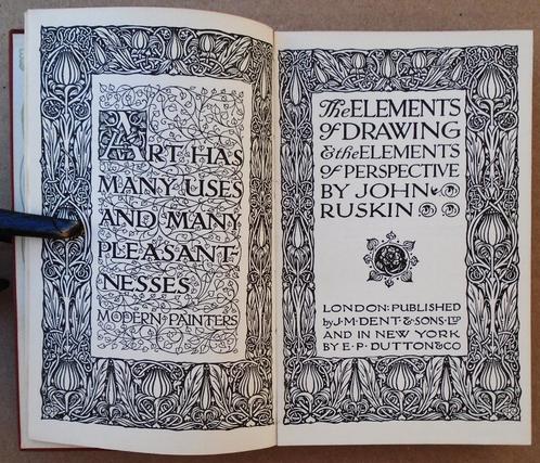 The Elements of Drawing & the Elements of Perspective - 1912, Antiek en Kunst, Kunst | Schilderijen | Klassiek, Verzenden