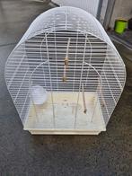 À vendre Birdcage White, Enlèvement, Utilisé, Autres matériaux, Cage à oiseaux
