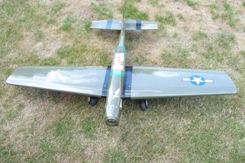 RC Vliegtuig Midwest Mustang (1991), Enlèvement, Utilisé, Avion, Plus grand que 1:72