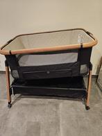 Qute Co-Sleeper Q-Breez Plus Woody Zwart, Ophalen, Zo goed als nieuw