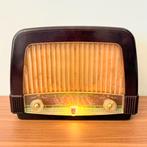 VINTAGE BUIZENRADIO PHILIPS TARTANE BF321A 1952 BAKELIET, Verzenden