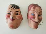 Laurel En Hardy masker zeer oud, Antiek en Kunst, Ophalen of Verzenden