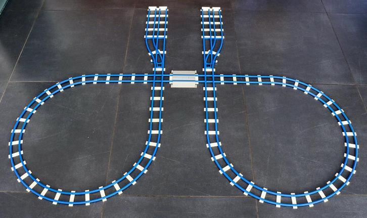 Lego blauwe treinsporen uit de jaren ’70-zie tekst en foto’s, Kinderen en Baby's, Speelgoed | Duplo en Lego, Gebruikt, Lego, Ophalen of Verzenden