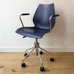 KARTELL MAUI BUREAUSTOEL, Ophalen, Gebruikt, Blauw, Bureaustoel