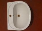 Lavabo céramique blanc, Doe-het-zelf en Bouw, Ophalen, Zo goed als nieuw, Wastafel