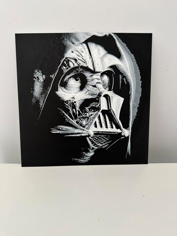 Darth Vader – Unieke 3D Wall Art (20x20 cm), Maison & Meubles, Accessoires pour la Maison | Décorations murale, Neuf, Enlèvement