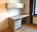 Bureau et armoire suspendue, Huis en Inrichting, Overige Huis en Inrichting, Ophalen, Zo goed als nieuw
