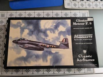 Gloster Meteor F.8 1/48 Classic Airframes beschikbaar voor biedingen
