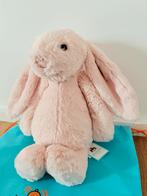 Jellycat Bashful Blush Bunny Medium, Kinderen en Baby's, Ophalen of Verzenden, Nieuw, Konijn