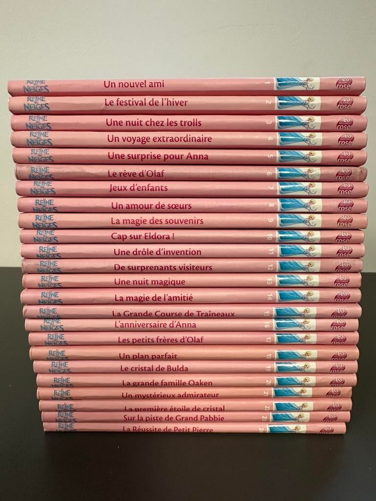 24 livres La reine des neiges, Enlèvement, Comme neuf