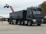 Renault T480 6x2 trekker 262dkm! 2020! DK1088, Auto's, Automaat, Euro 6, Renault, Zwart