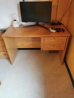 Houten bureau 1m20, Ophalen, Gebruikt, Bureau