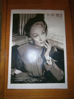 Affiche uit 1950: Marlène Dietrich Christian Dior-collectie, Verzenden, Deurposter of groter, Reclame, Rechthoekig Staand