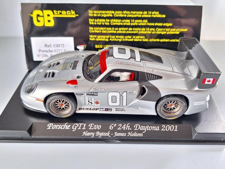 Fly Porsche 911 Evo Test Car Dayton Scot Goodyear David Gb73, Kinderen en Baby's, Speelgoed | Racebanen, Nieuw, Racebaan, Elektrisch