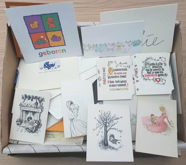 GEBOORTEKAARTJES, Verzamelen, Geboortekaartjes en Visitekaartjes, Geboortekaartje, Ophalen of Verzenden
